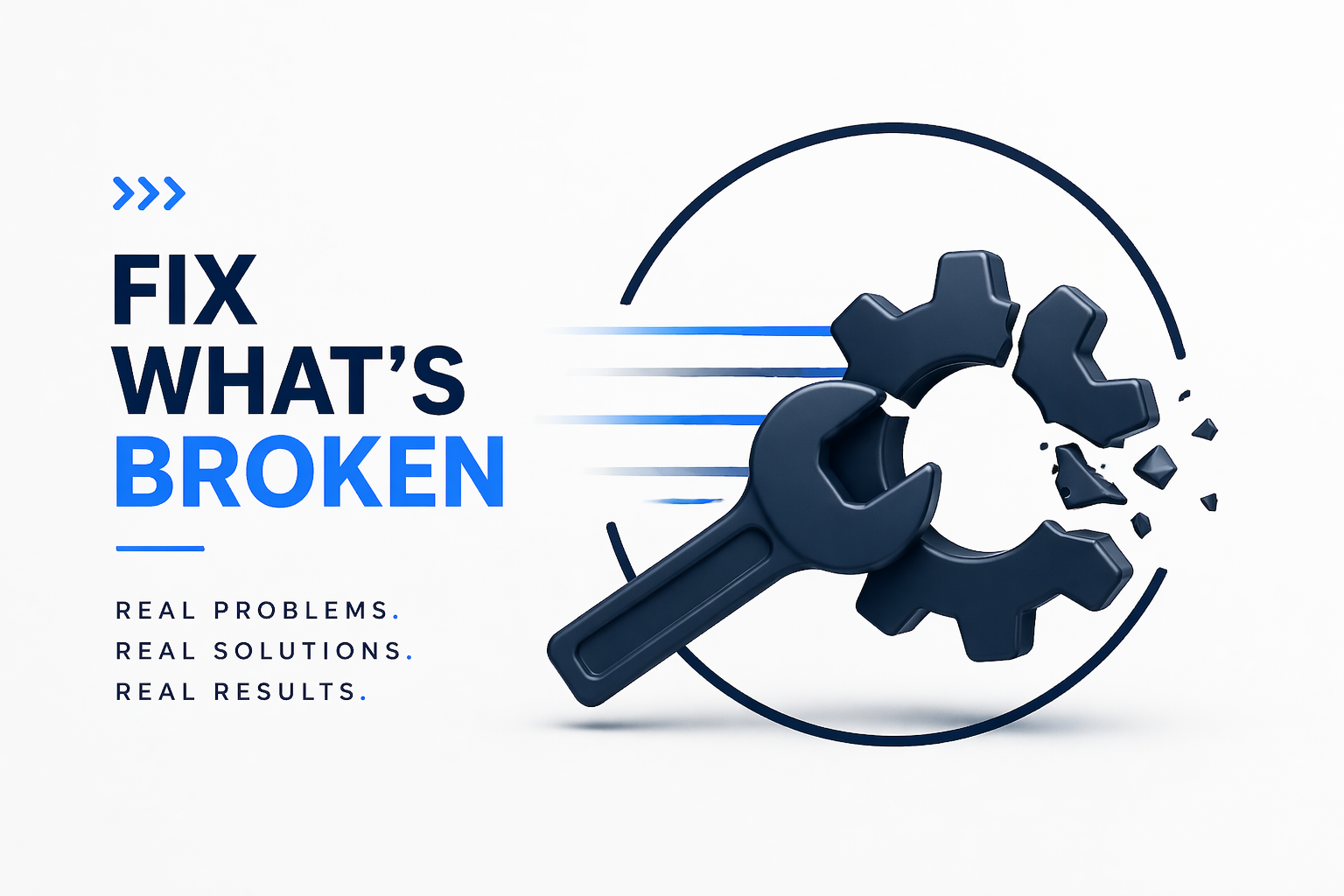 Fix what's broken
